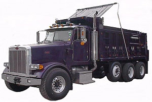 Dump truck tarp systems sold by Kaplan Tarps & Cargo Controls