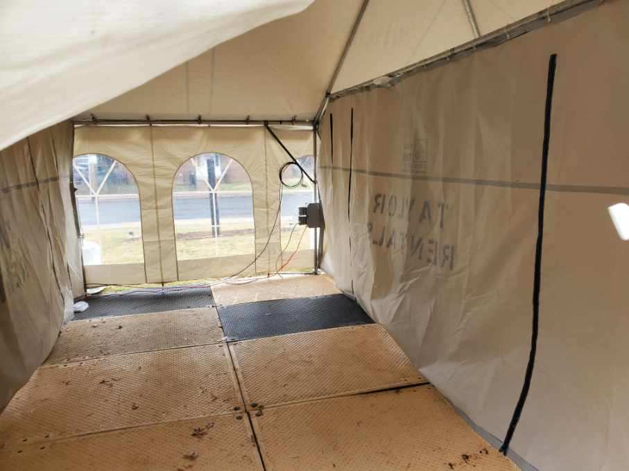 Quarantine Curtains for Johnson Memorial Hospital